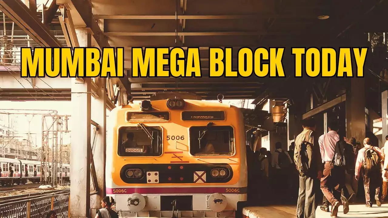 Central Railway, Mumbai Division will carry out various engineering and maintenance works as follows on 26.5.2024 (Sunday) to upgrade mega block on suburban sections.
