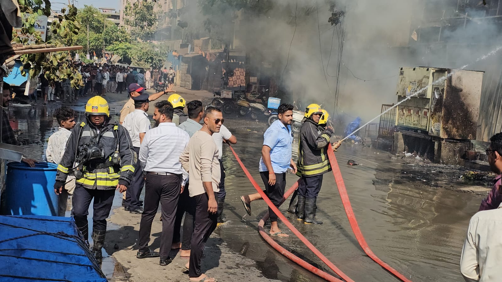 Nalasopara Dwarka Hotel Fire Incident Vvcmc