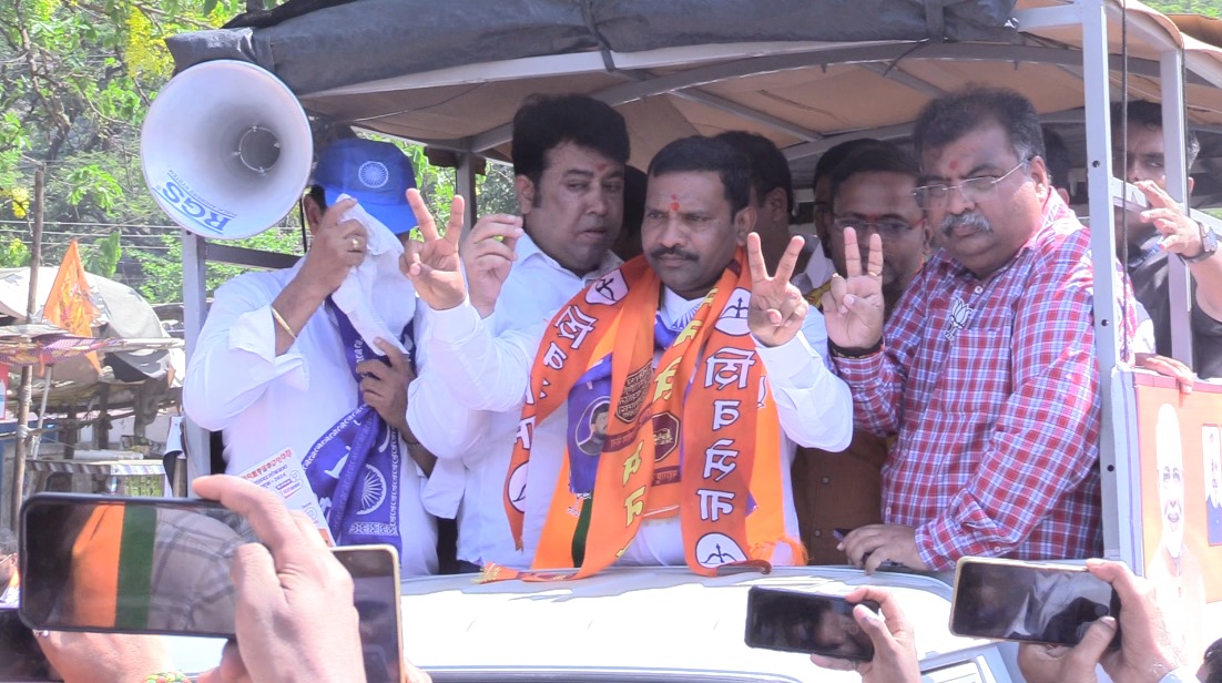 Palghar Loksabha 2024 Mahayuti : महायुति उम्मीदवार हेमंत सावरा ने शुरू किया प्रचार अभियान,नाराज सांसद राजेंद्र गावित प्रचार में नहीं हुए शामिल