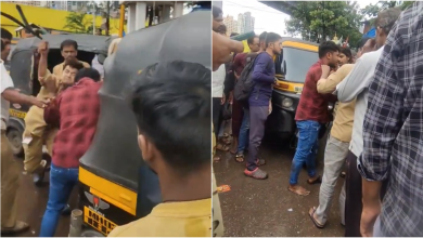 Mumbai: Mankhurd Railway Station के बाहर ऑटो ड्राइवरों ने निर्दयता से युवक की पिटाई की; वीडियो वायरल