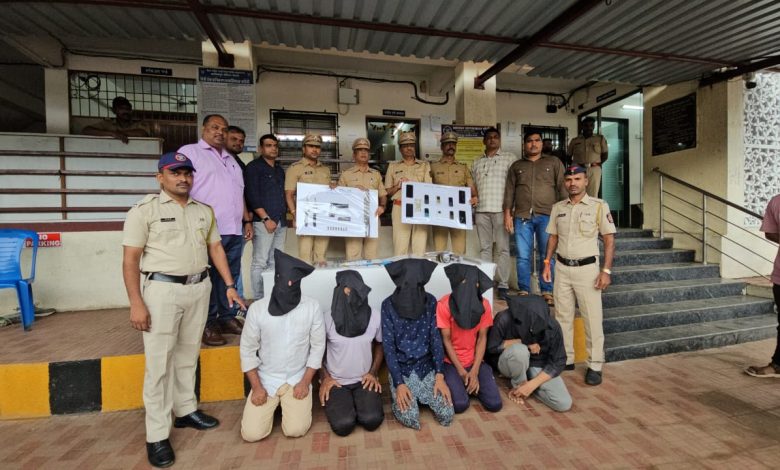 Armed robbery in Vasai busted, inter-state gang arrested