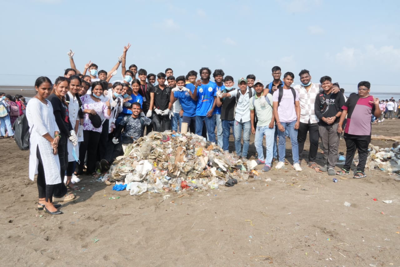 Mega Beach Cleaning Campaign Vasai Virar