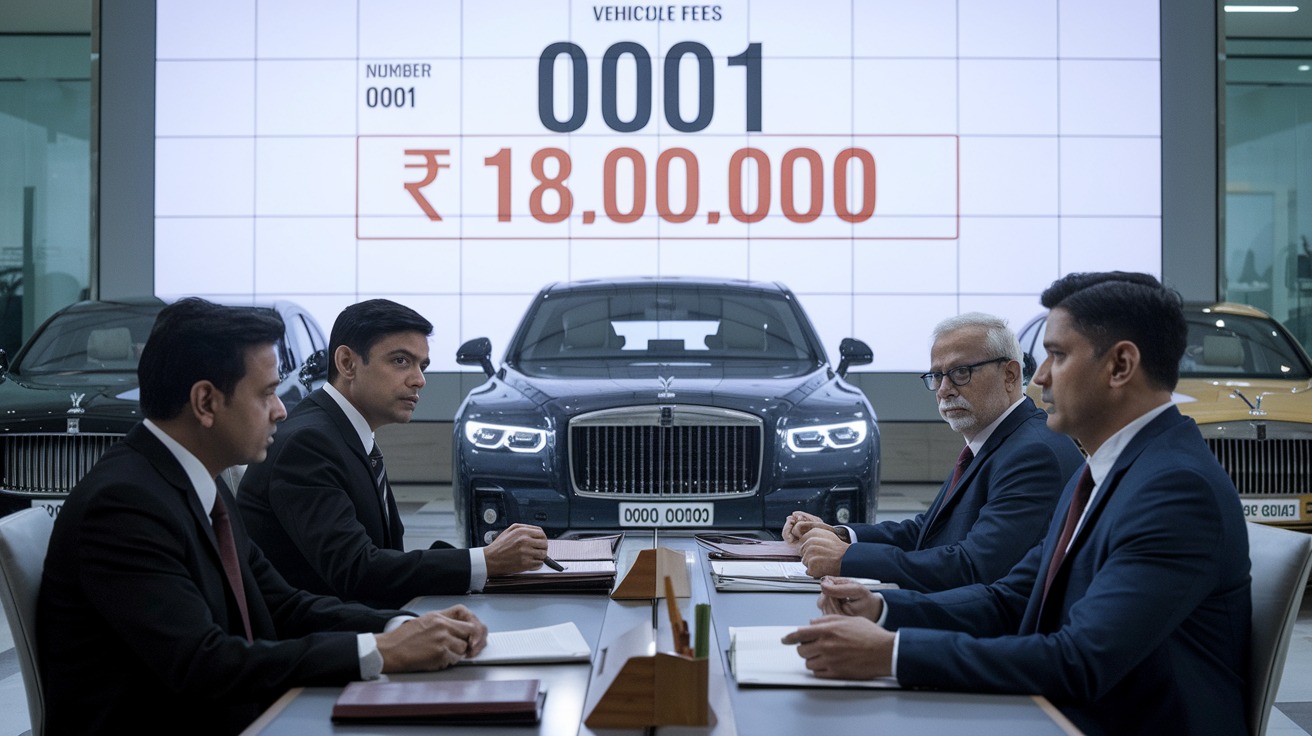VIP Number Plate