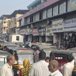 Traffic chaos in Nalasopara