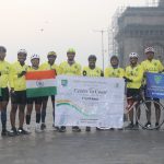 HSNC cyclists reached Mumbai