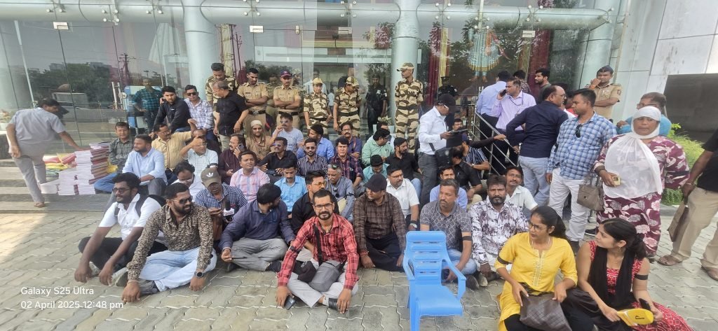 Vasai Virar Journalists Protest