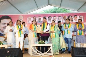 Devendra Fadnavis at Vasai Palghar