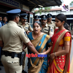 नालासोपारा रेलवे स्टेशन पर मानव तस्करी रोकथाम टीम की कार्रवाई में पकड़ी गई महिला आरोपी
