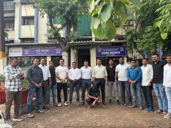 Vasai Tadipar Accused caught by MBVV police crime branch unit 2 , vasai