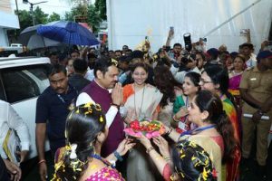 Devendra Fadnavis at Vasai Palghar