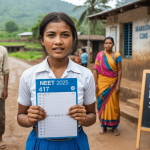 पालघर की आदिवासी छात्रा कृष्णा गिम्भल ने NEET 2025 में 417 अंक प्राप्त किए