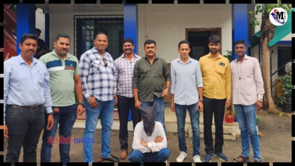 मीरारोड पुलिस द्वारा फर्जी सिमकार्ड के साथ पकड़े गए आरोपी की तस्वीर