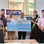 सायबर पुलिस ने वसई में युवक को ठगी की रकम वापस दी