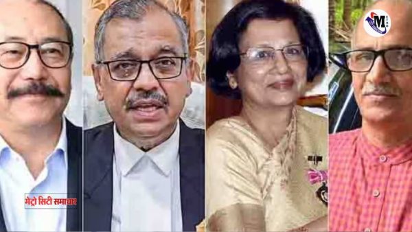 उज्वल निकम, सी. सदानंदन, हर्षवर्धन श्रृंगला और मीना जैन को राज्यसभा में नामित किया गया