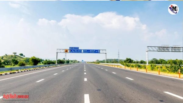 मुंबई-बड़ौदा एक्सप्रेसवे निर्माण स्थल पर बारिश से रुका कार्य – पालघर में तस्वीर