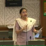 वसई की विधायक स्नेहा दुबे विधानसभा में जनता की आवाज उठाती हुईं