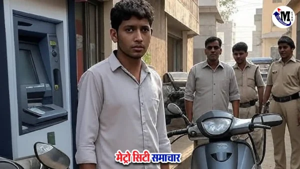 अलकापुरी वसई में एटीएम के पास खड़ी स्कूटर से नकद चोरी