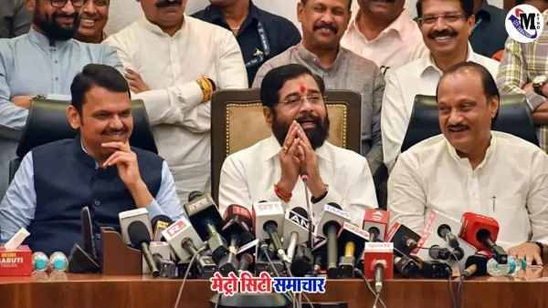 बीजेपी नेताओं की बैठक मुंबई बीएमसी चुनाव की रणनीति पर चर्चा करते हुए