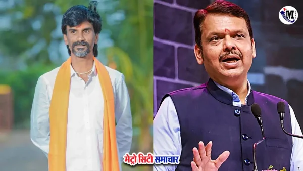 आज़ाद मैदान में मराठा आरक्षण आंदोलन और मनोज जरांगे का अनशन