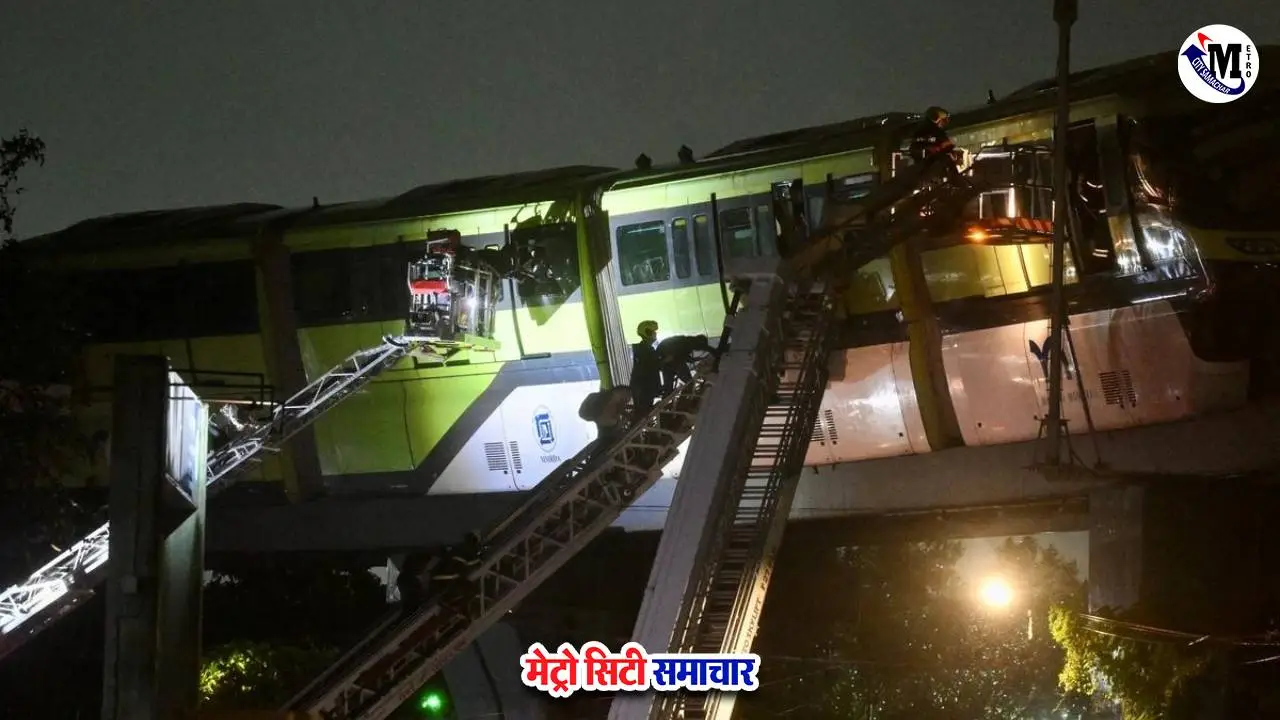 MMRDA suspended two officers after Mumbai Monorail Accident