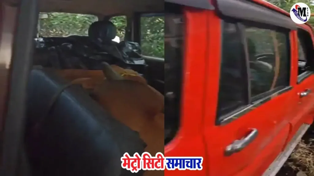 नालासोपारा में स्कॉर्पियो से गौवंश तस्करी, पुलिस पर हमला