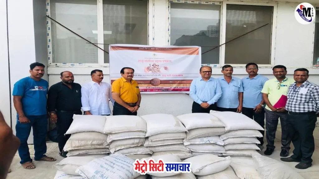 वसई-विरार VVCMC द्वारा गणेशोत्सव के लिए प्राकृतिक मिट्टी वितरण