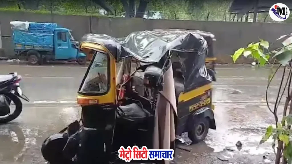 विक्रोली में रिक्शा चालक सड़क हादसा