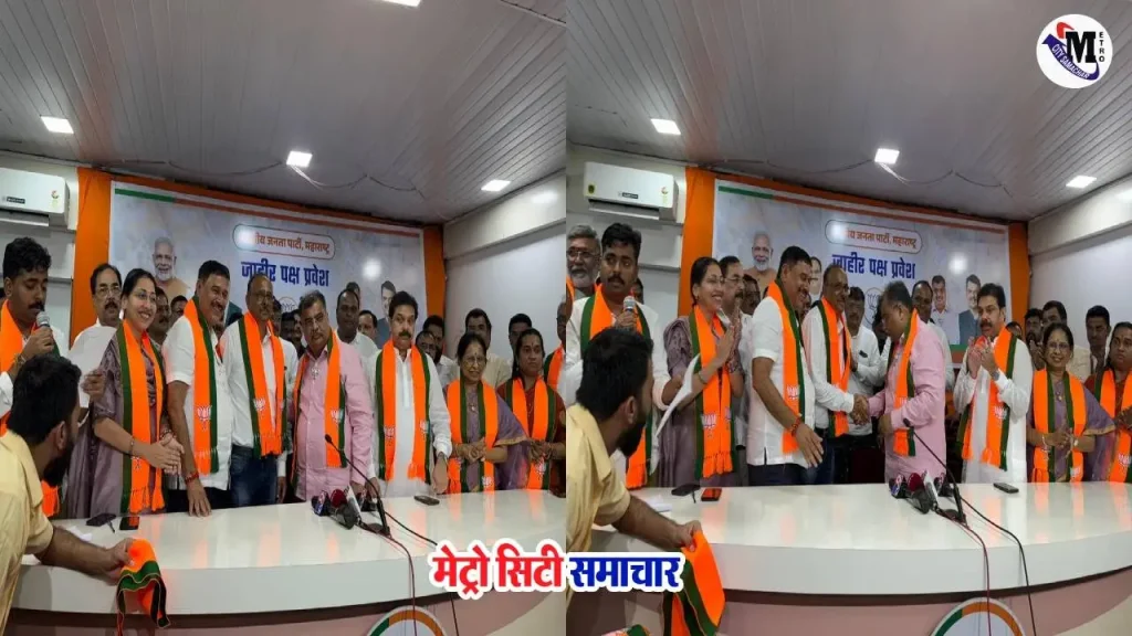 वसई-विरार में बीवीए नेता महेश पाटील भाजपा में शामिल