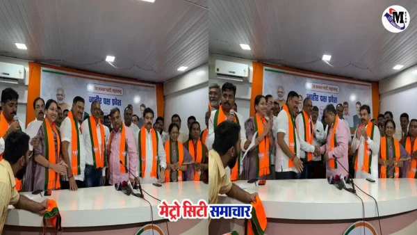 वसई-विरार में बीवीए नेता महेश पाटील भाजपा में शामिल