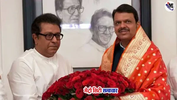 राज ठाकरे और देवेंद्र फडणवीस मुलाकात