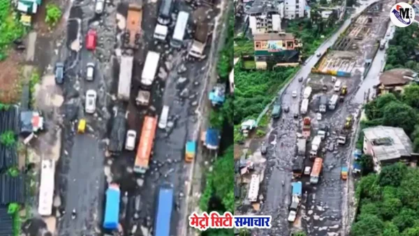 मुंबई गोवा हाईवे की खराब हालत और गड्ढे
