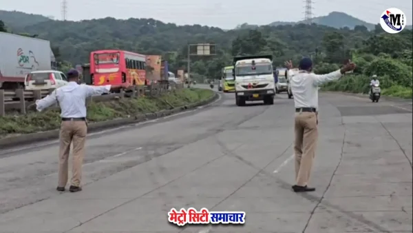 मुंबई-अहमदाबाद NH-48 ट्रैफिक जाम