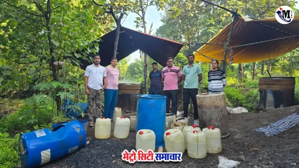 वसई अवैध शराब महिला गिरफ्तारी