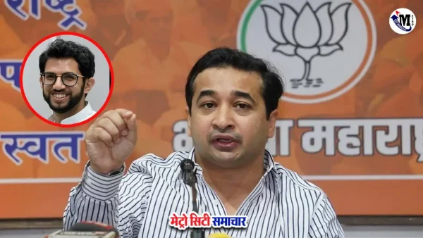 नितेश राणे आदित्य ठाकरे विवादित बयान