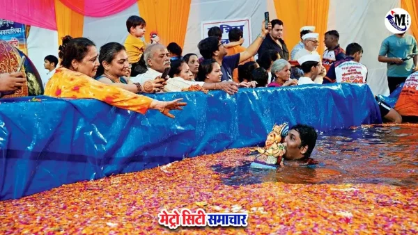 वसई–विरार गणपति विसर्जन 2025