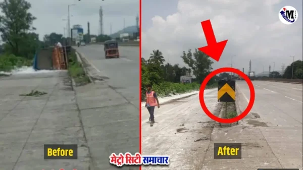 पालघर ढेकाले NH-48 सड़क हादसा और NHAI कार्रवाई
