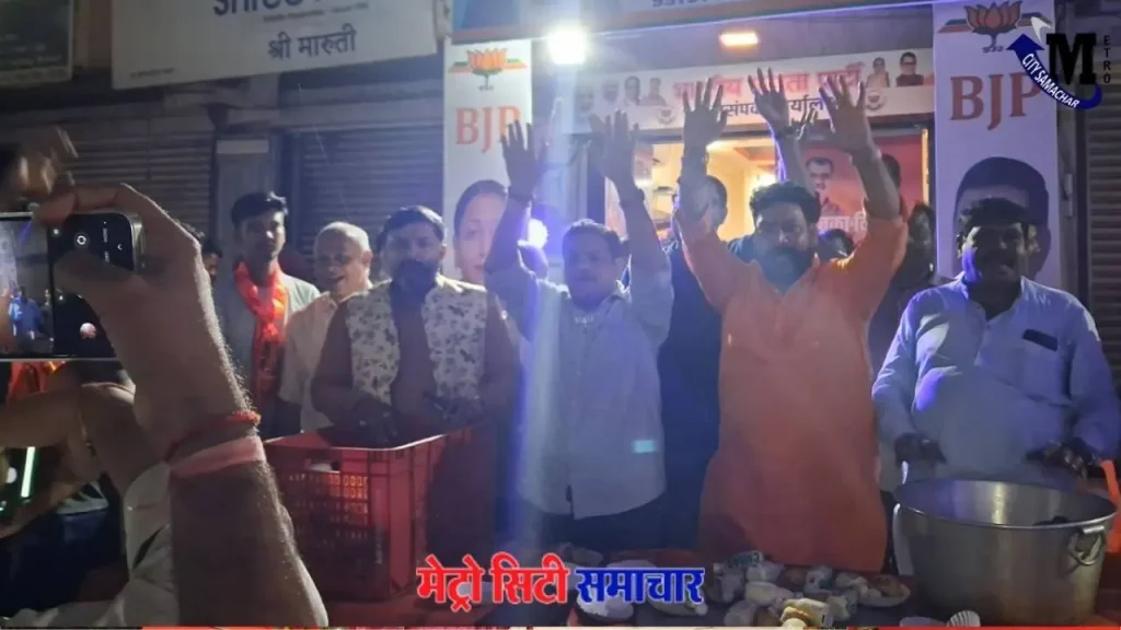 अनंत चतुर्दशी 2025 वसई मधुबन भाजपा सेवा उपक्रम चाय नाश्ता पेयजल