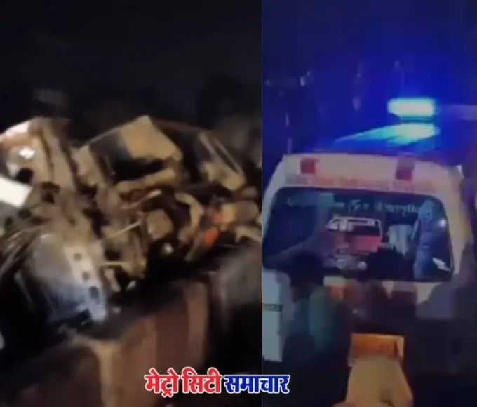 नालासोपारा सोपारा फाटा पर कंटेनर हादसा, महिला की मौत और चार घायल – पेल्हार पुलिस जांच में जुटी