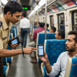 Mumbai AC Local में फर्जी UTS ऐप से बना नकली रेल टिकट दिखाते हुए पकड़ा गया यात्री