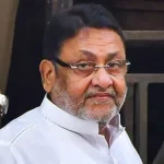 आशीष शेलार पत्रकारों से नवाब मलिक और BJP के गठबंधन मुद्दे पर बात करते हुए