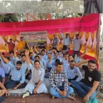 AILRSA 48-Hour Fast Protest at Vasai Road Crew Lobby