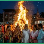 वसई में सर्वधर्मीय होलिकोत्सव कार्यक्रम में विभिन्न धर्मों के लोग एक साथ