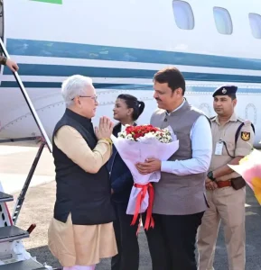 Jishnu Dev Varma Mumbai Arrival