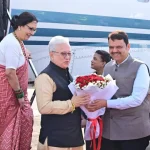 Jishnu Dev Varma arrives in Mumbai as new Governor of Maharashtra