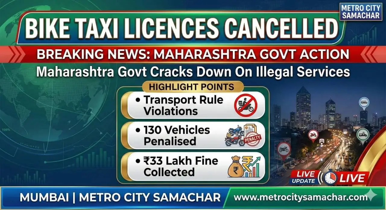 Maharashtra government cancels bike taxi provisional licences in Mumbai