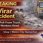 Virar accident two workers killed after tiles fell from truck