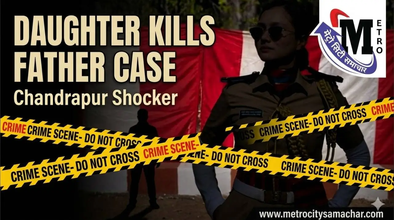 चंद्रपुर पिता हत्या केस महिला पुलिसकर्मी