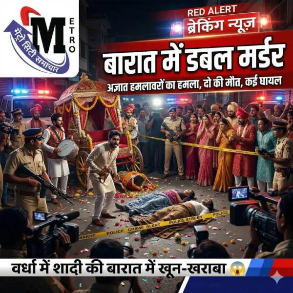 वर्धा शादी बारात हत्या मामला पुलिस जांच