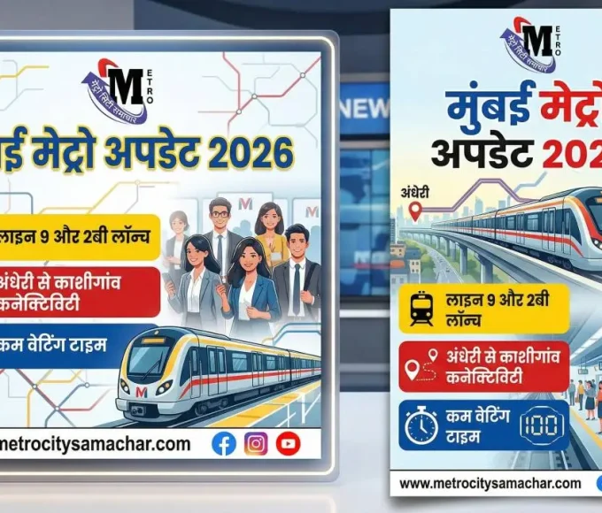 Mumbai Metro Dahisar to Kashigaon