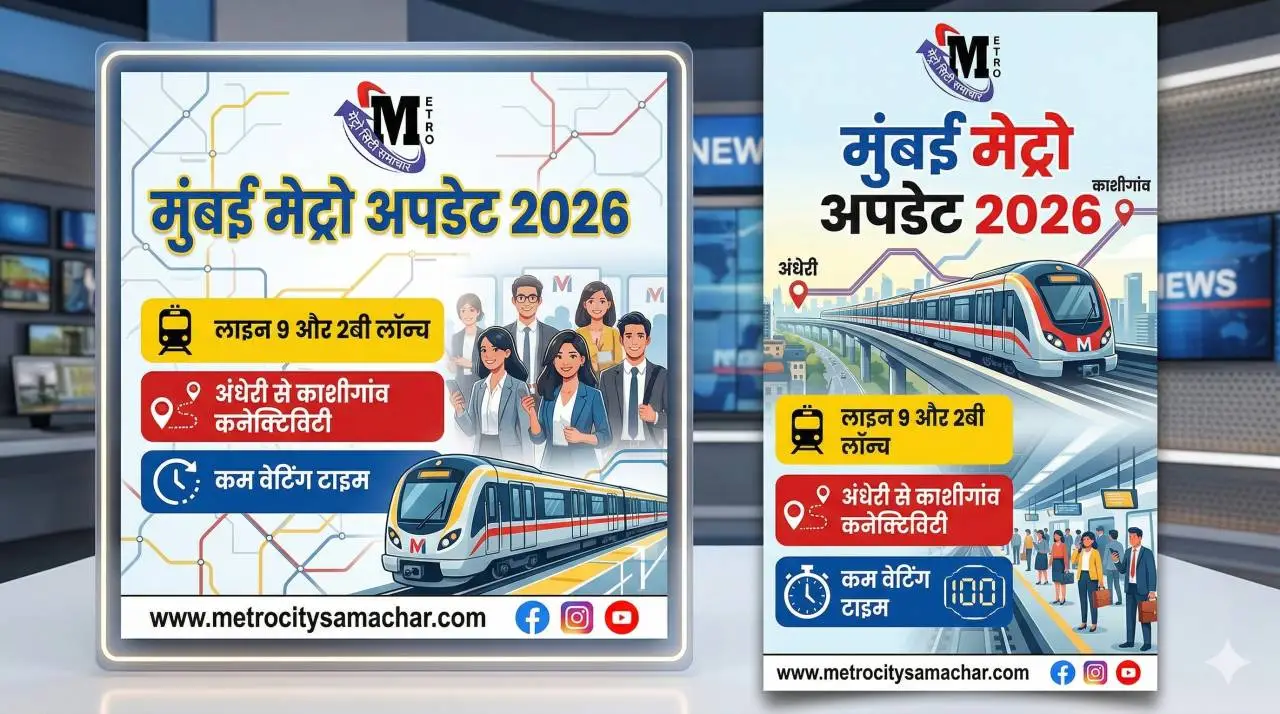 Mumbai Metro Dahisar to Kashigaon